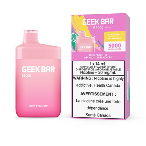 juicy peach ice geek bar